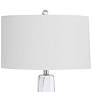Regina Andrew Tapered Hex 32" High Crystal Table Lamp