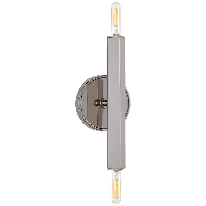 Image 1 Regina Andrew Viper 11" High Polished Nickel Wall Sconce