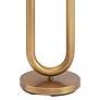 Regina Andrew Virtue 65" High Modern Gold 2-Light Floor Lamp