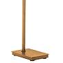 3_Regina Andrew Virtue 65" High Natural Brass Swing Arm Floor Lamp more views