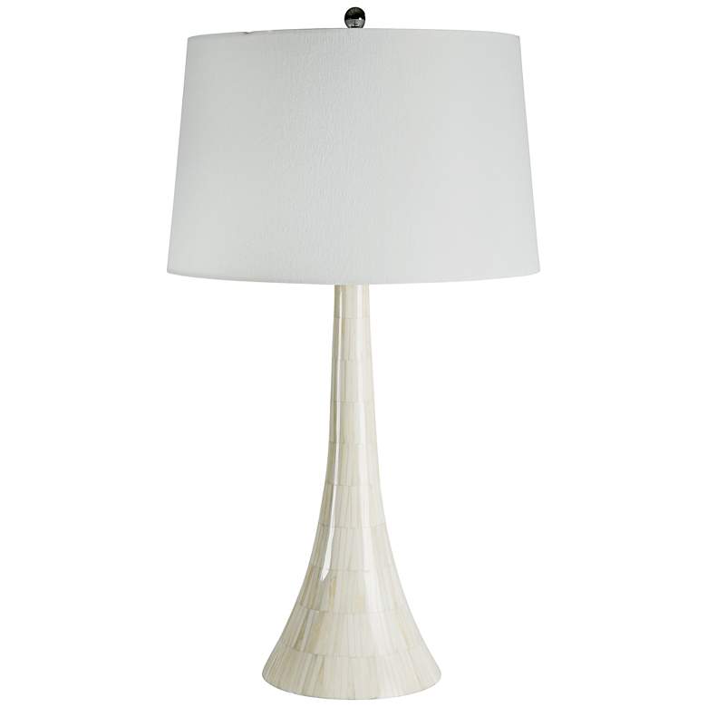 Image 1 Regina Andrew White Bone Trompette Modern Table Lamp