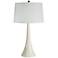 Regina Andrew White Bone Trompette Modern Table Lamp
