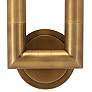 Regina Andrew Wolfe 13" High Natural Brass Wall Sconce