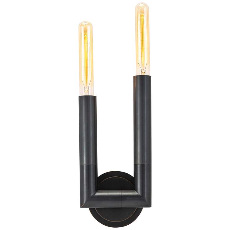 Image 1 Regina Andrew Wolfe 13" High Oil Rubbed Bronze Wall Sconce