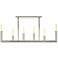 Regina Andrew Wolfe Linear Chandelier (Polished Nickel) 16.5 Height