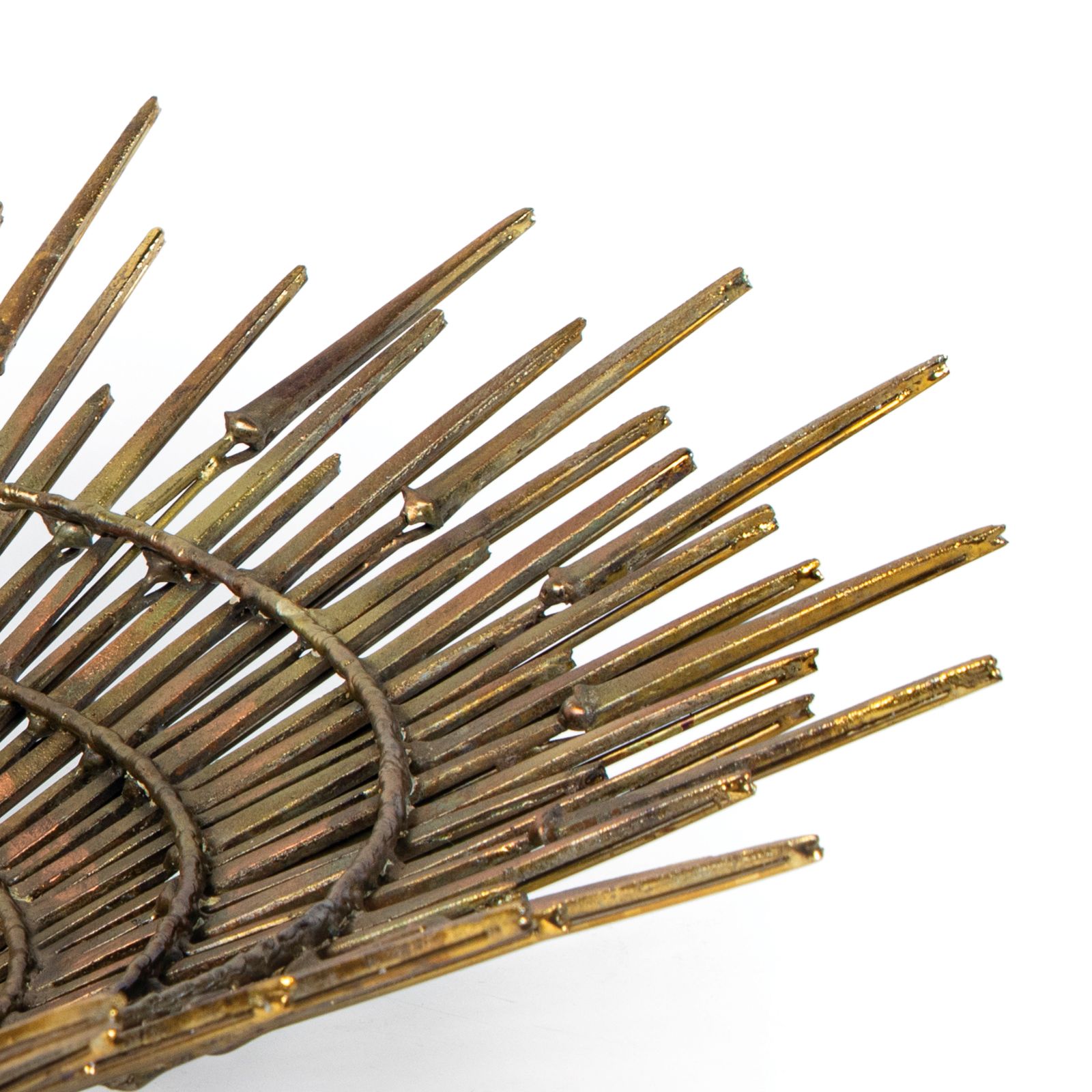 Image 5 Regina Andrew Zone 24" Antique Gold Modern Sunburst Decorative Bowl more views