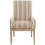 Regina Natural Fabric Dining Chairs Set of 2 in scene
