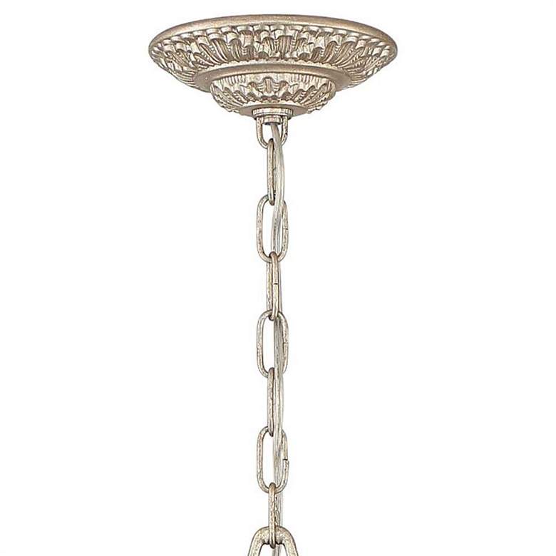 Image 6 Regis 32" Wide 12-Light Olde Silver and Crystal Chandelier more views