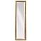 Regis Cheval Silver and Gold 18" x 64" Wall Mirror