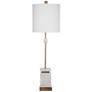 Thumbnail2 of Regulus Gold Metal and White Marble Table Lamp
