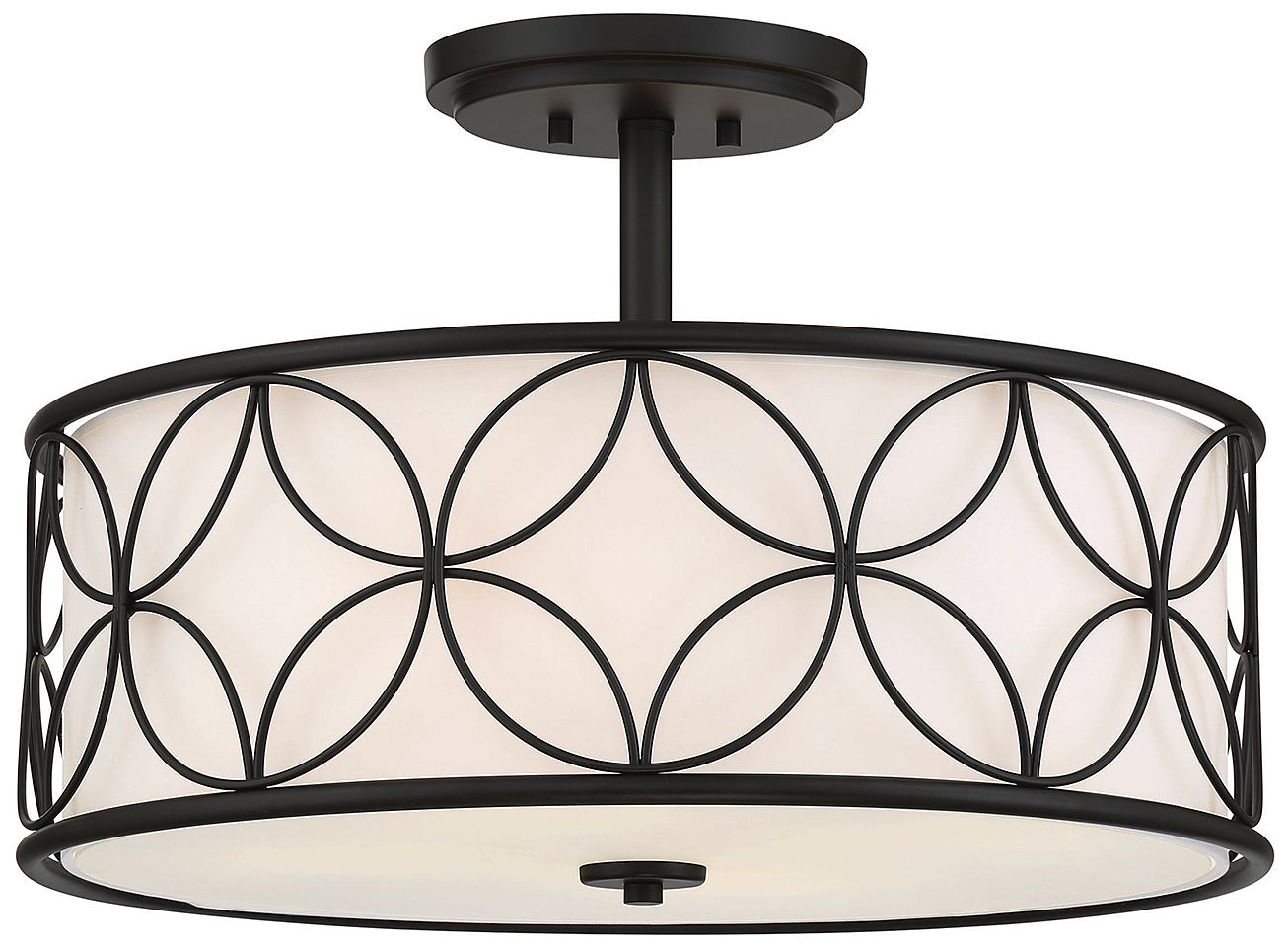 Image 3 Reid 4-Light Ceiling Light in Matte Black more views