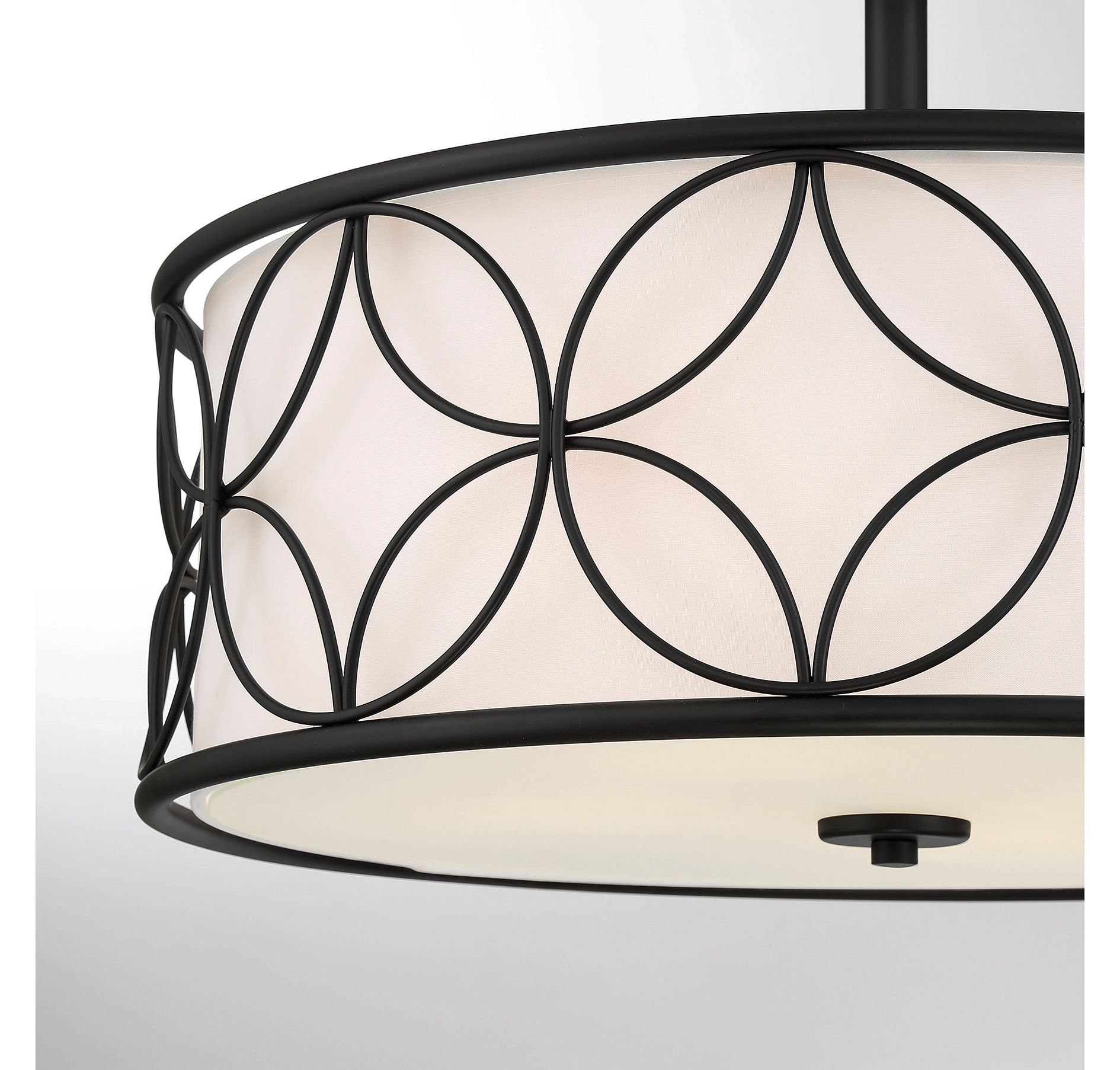 Image 5 Reid 4-Light Ceiling Light in Matte Black more views