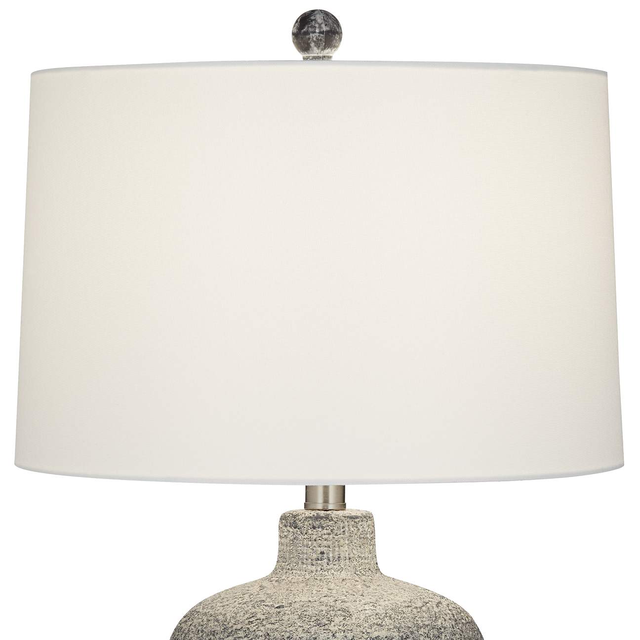 Reid Faux Stone Ceramic Table Lamp - #549T1 | Lamps Plus
