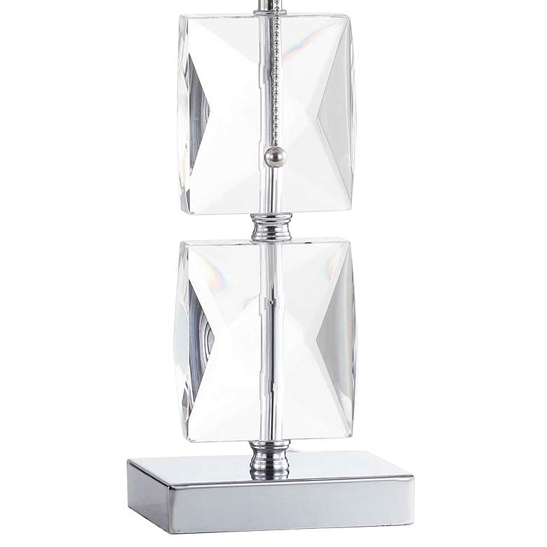 Image 4 Reida 18 1/2" High Crystal Accent Table Lamp more views