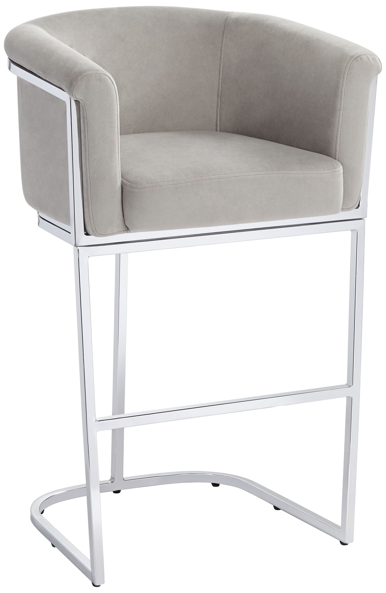 Gray bar online stool