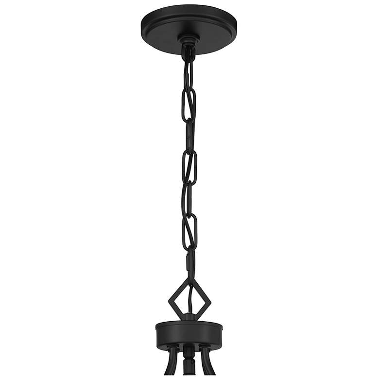 Image 6 Reiling 3-Light Pendant in Matte Black more views