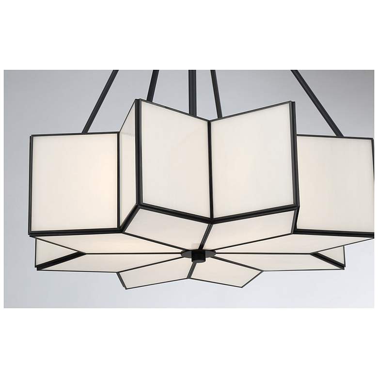 Image 7 Reiling 3-Light Pendant in Matte Black more views