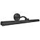 Reina 24" Wide Matte Black LED Picture Light