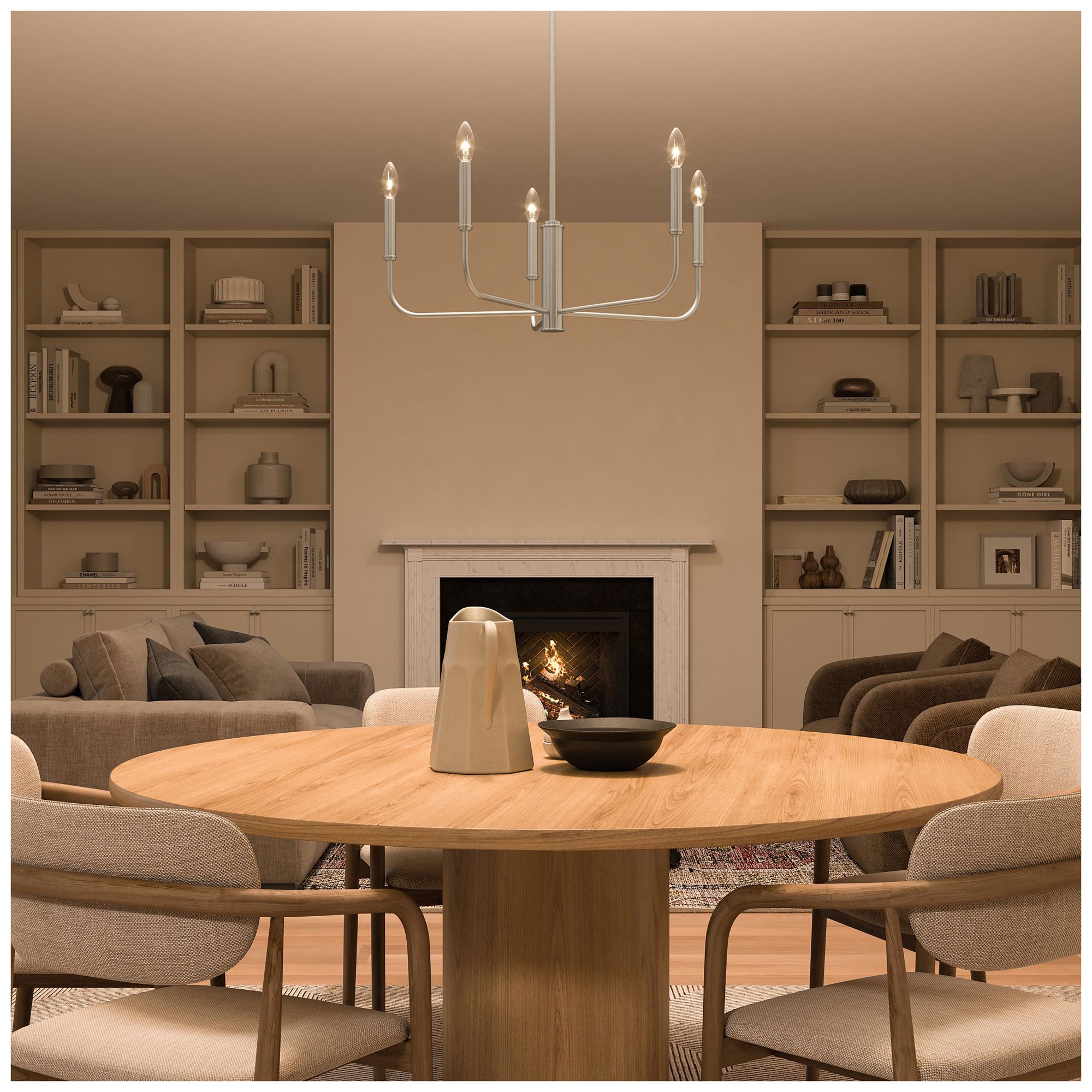 Image 5 Reines Five-Light Medium  Chandelier more views
