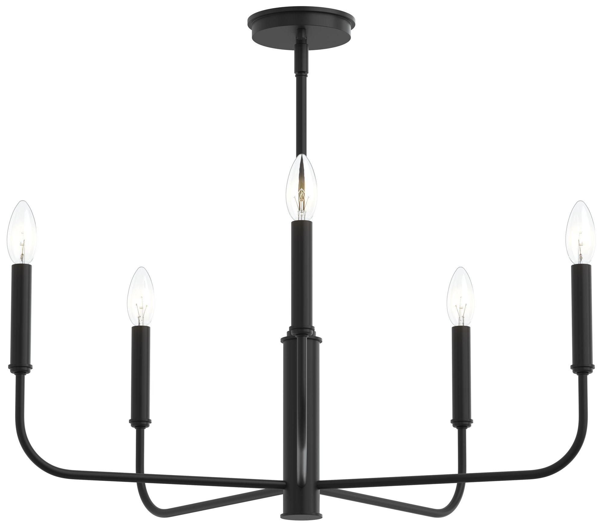 Image 2 Reines Five-Light Medium  Chandelier