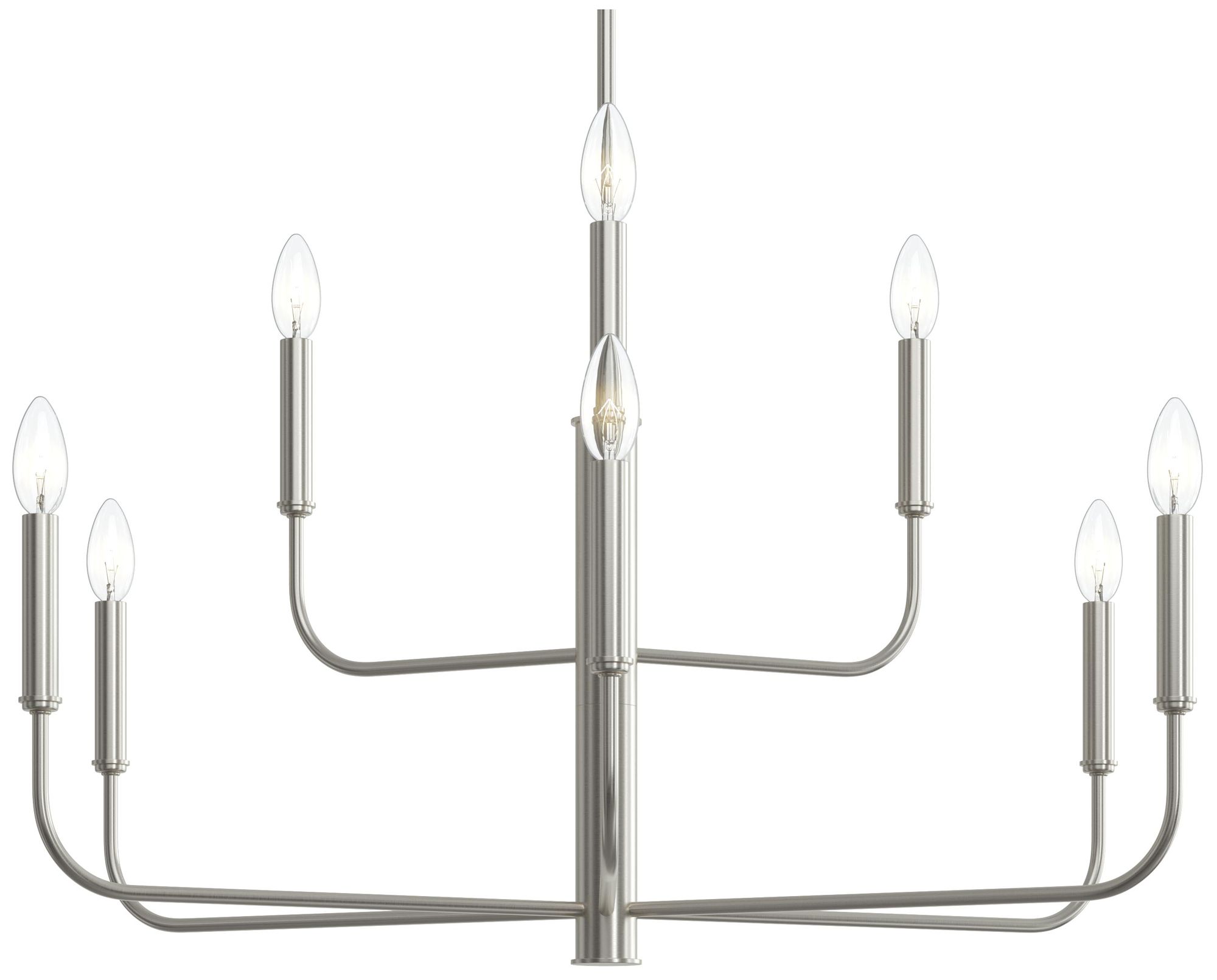 Reines Nine-Light Two-Tier  Chandelier