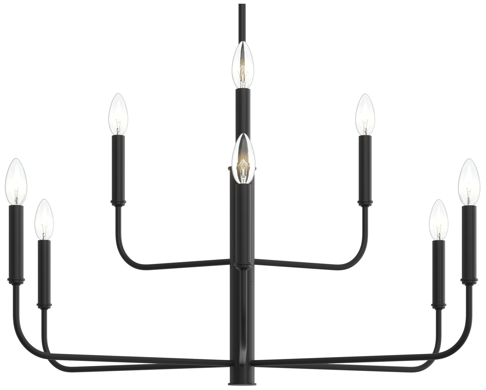 Reines Nine-Light Two-Tier  Chandelier