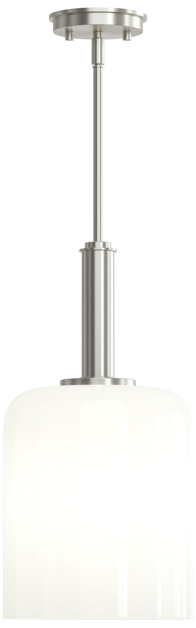 Image 7 Reines One-Light Pendant with Opal Glass Shade more views
