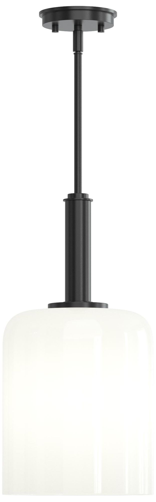 Reines One-Light Pendant with Opal Glass Shade