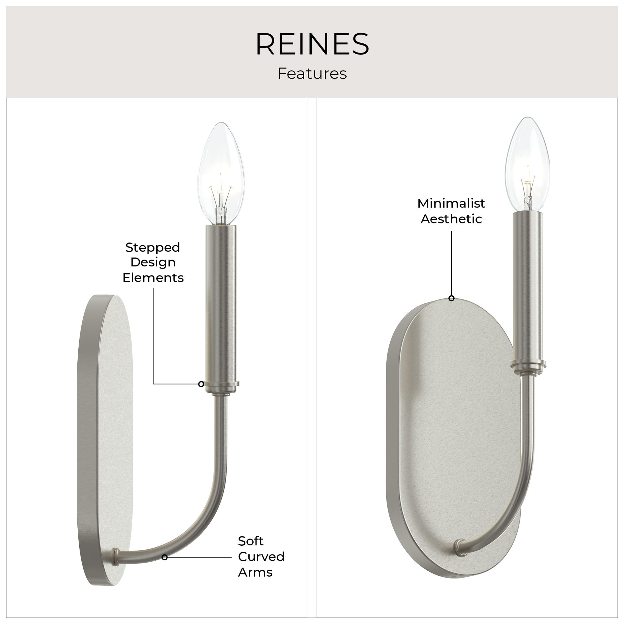 Reines One-Light Wall Sconce