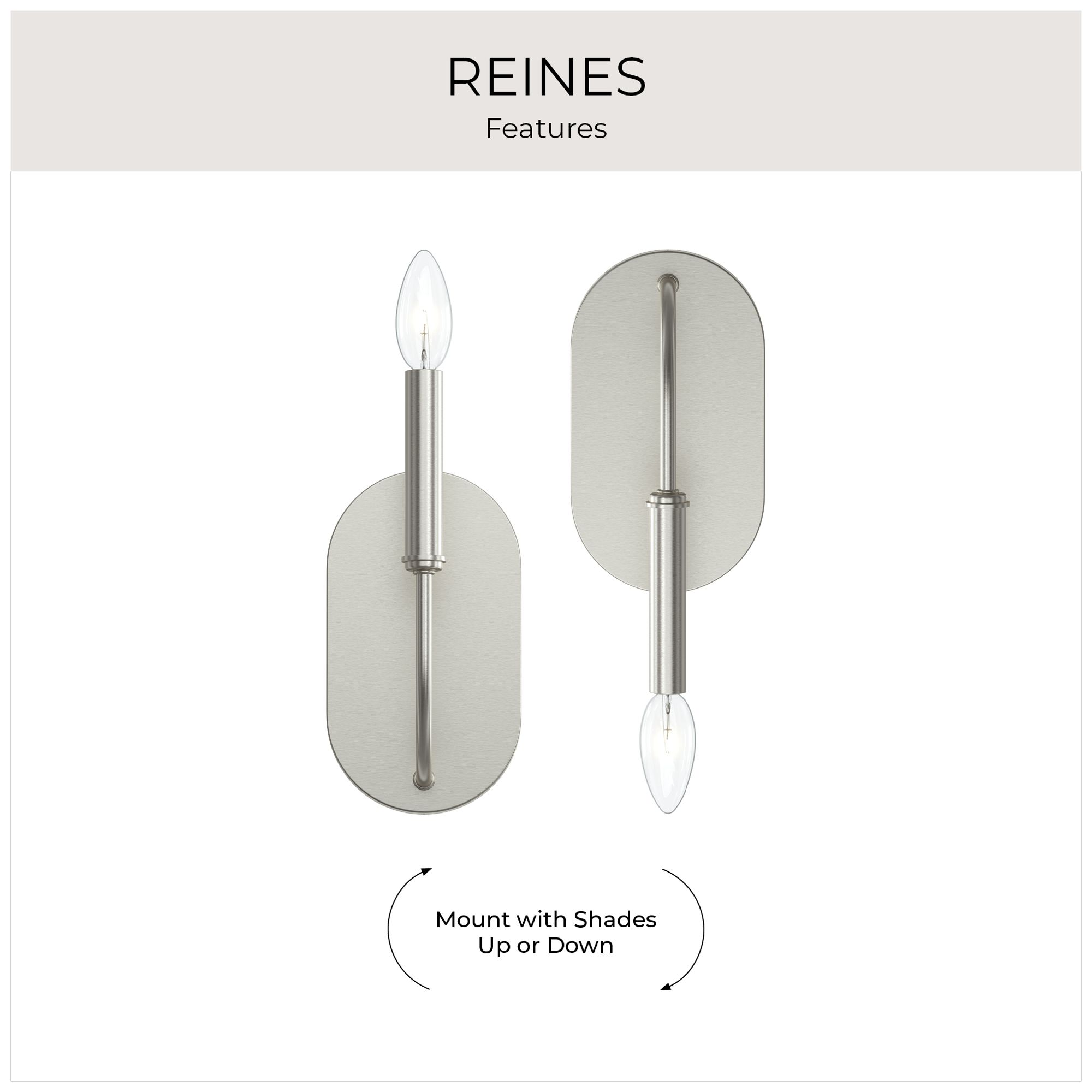 Reines One-Light Wall Sconce