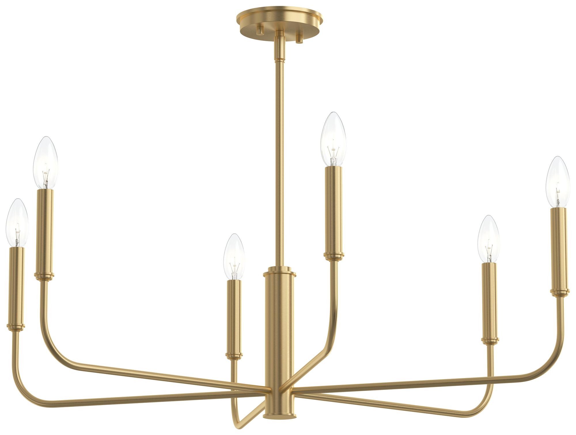 Reines Six-Light Large  Chandelier