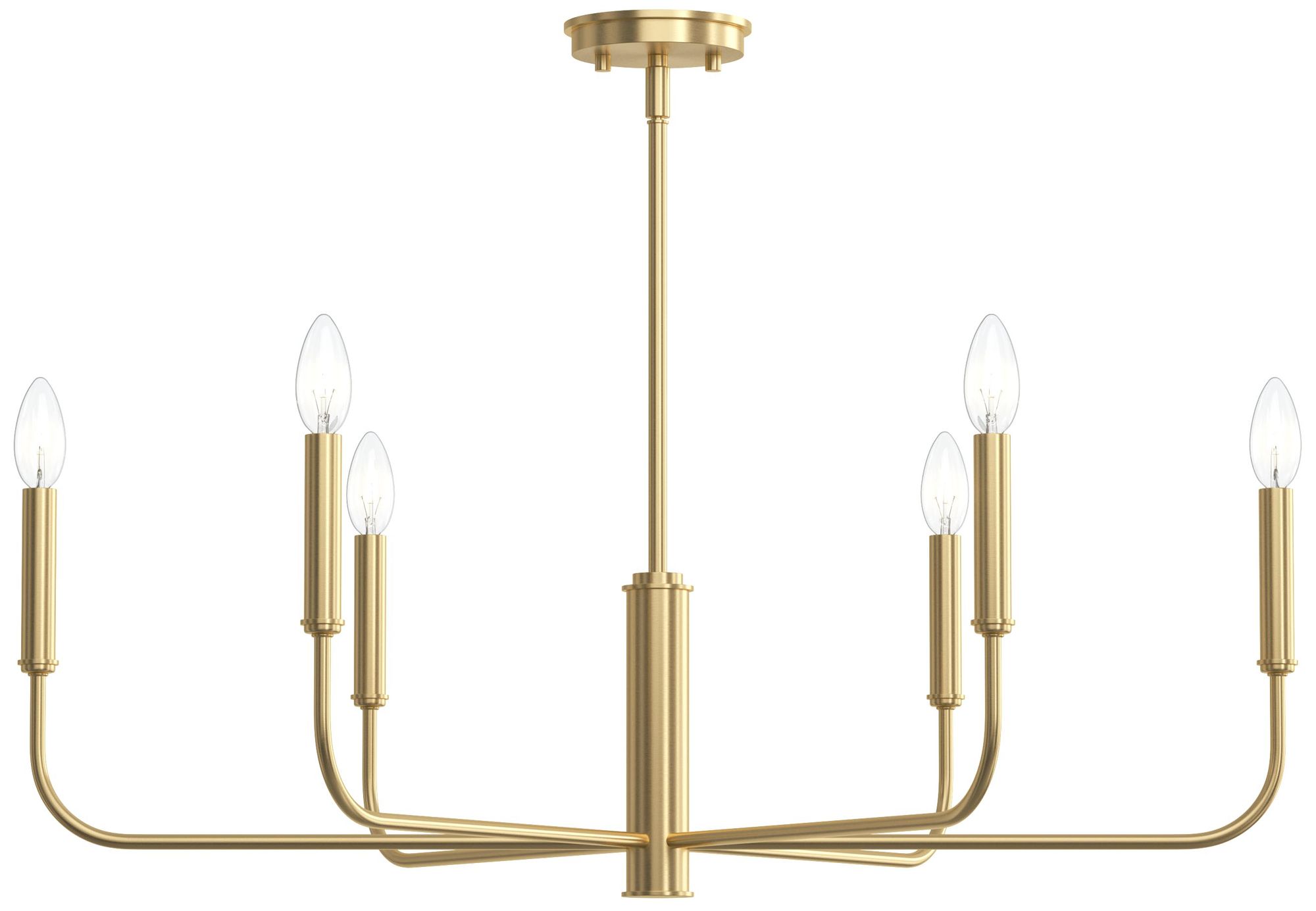 Reines Six-Light Large  Chandelier