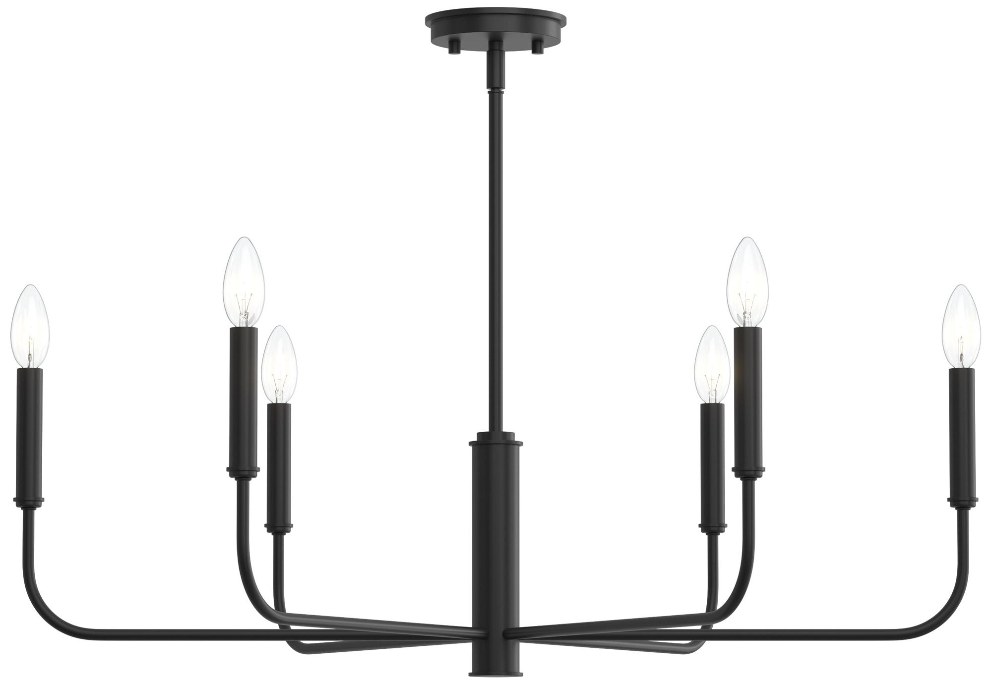 Reines Six-Light Large  Chandelier