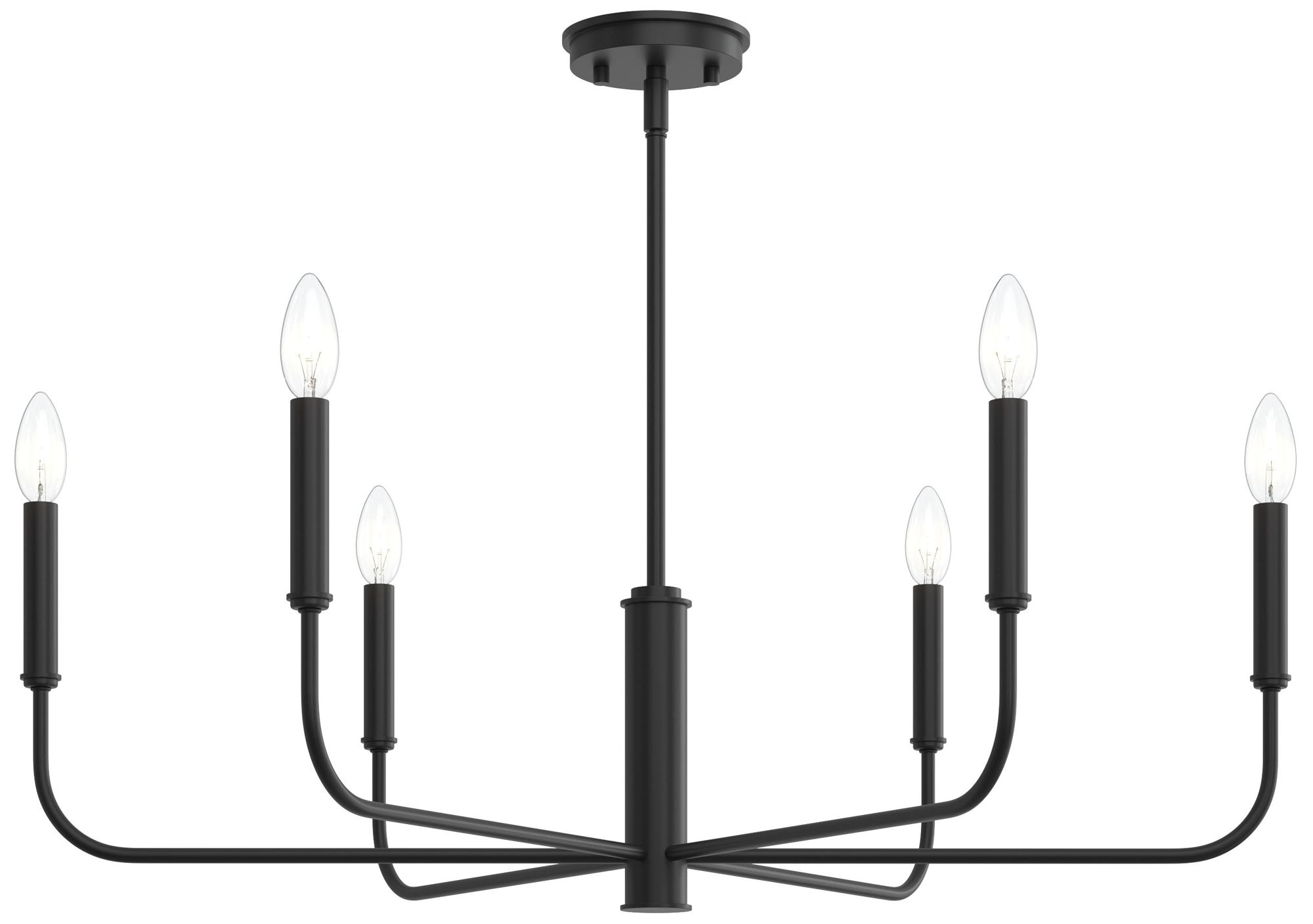 Reines Six-Light Large  Chandelier