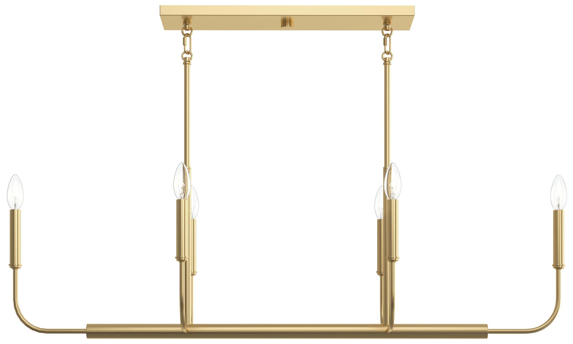 Reines Six-Light Linear  Chandelier