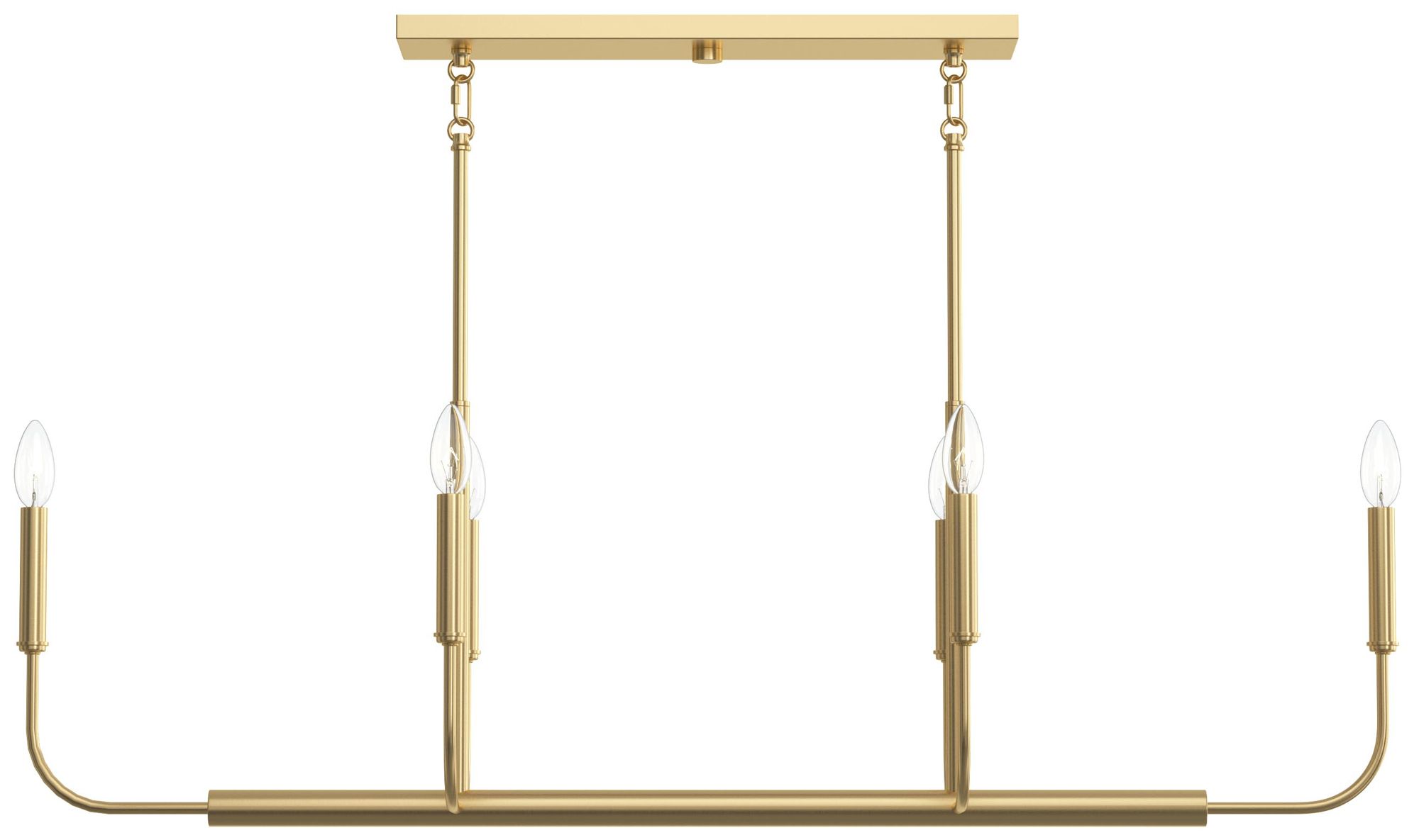 Reines Six-Light Linear  Chandelier