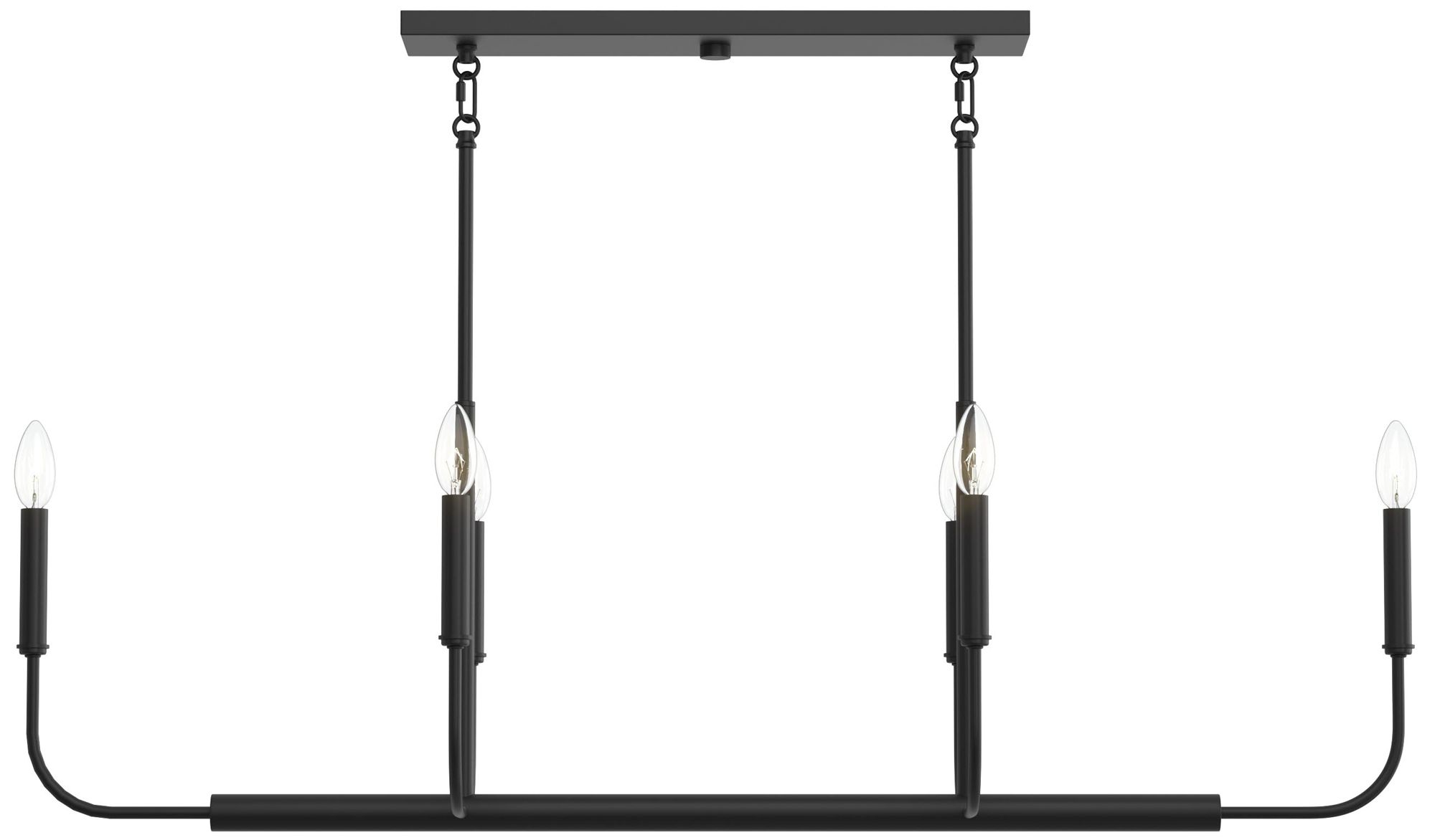 Reines Six-Light Linear  Chandelier
