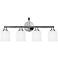 Reiser 28 3/4" Wide 4-Light Chrome Bath Light