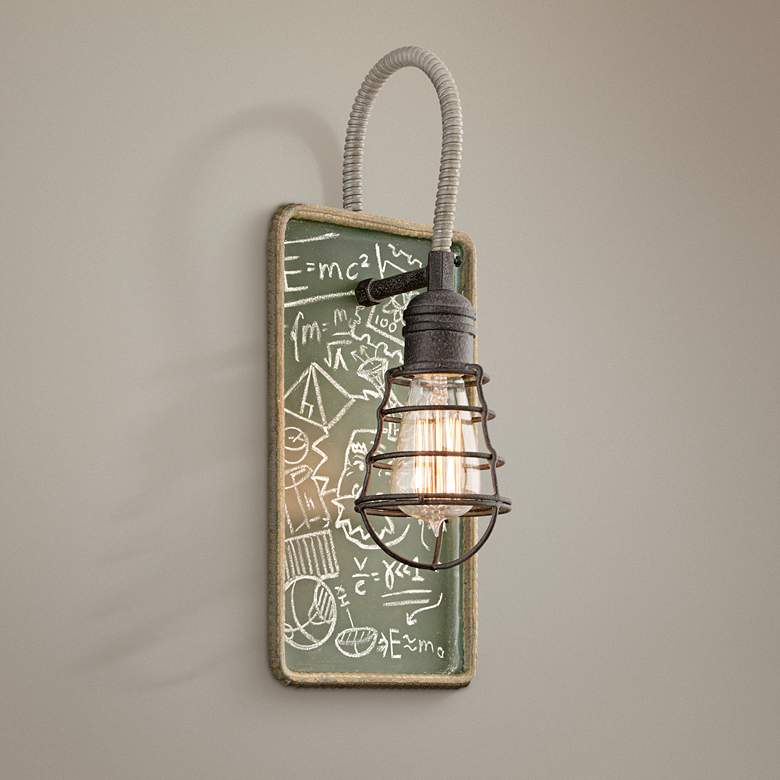 Image 1 Relativity Collection 17 inch High Industrial Wall Sconce