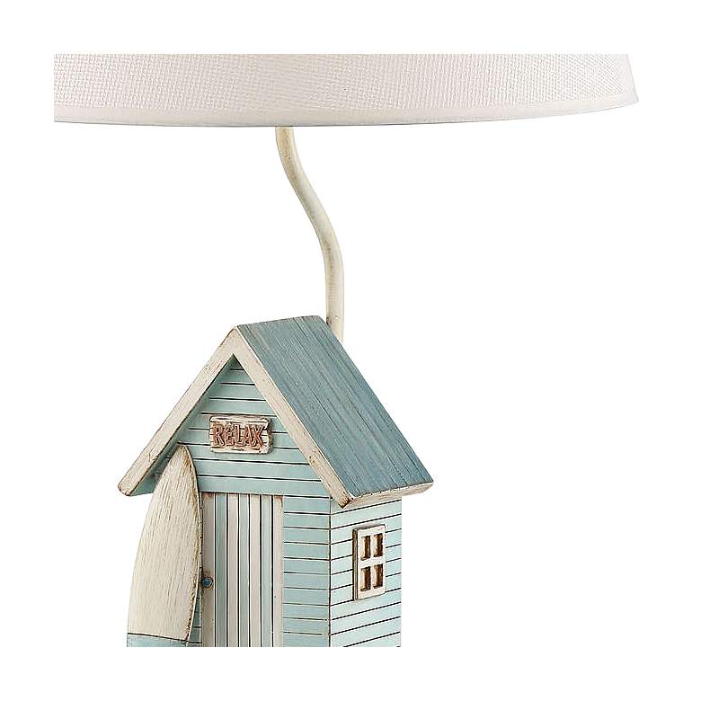 Image 2 Relax At The Beach Coastal Surf Table Lamp Set of 2 more views
