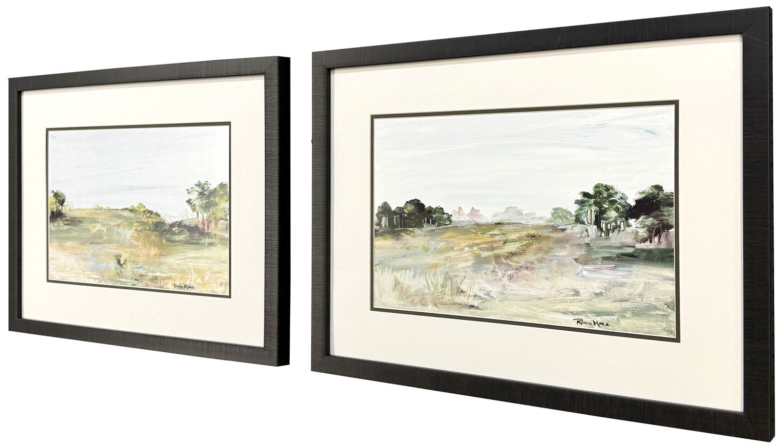 Image 3 Relaxing View 26"W x 20"H Framed Art - Set of 2 more views