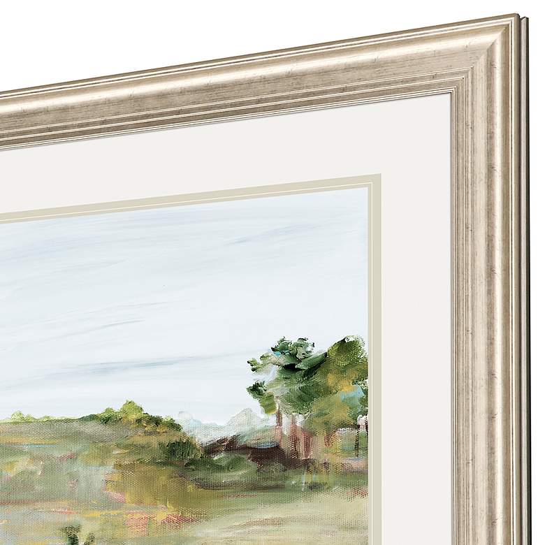 Image 2 Relaxing View I 53" Wide Framed Giclee Wall Art more views