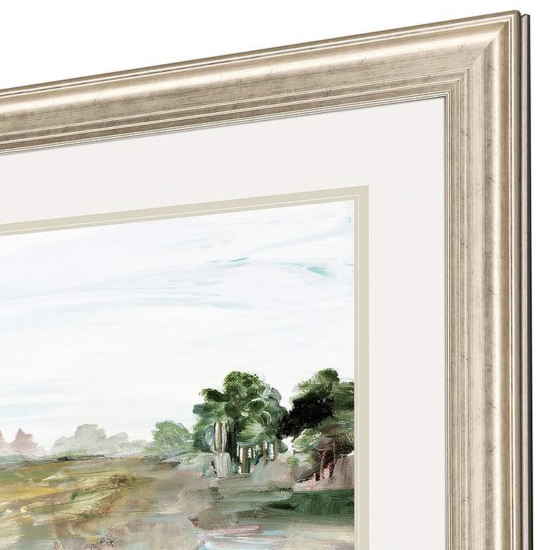 Image 2 Relaxing View II 53" Wide Framed Giclee Wall Art more views