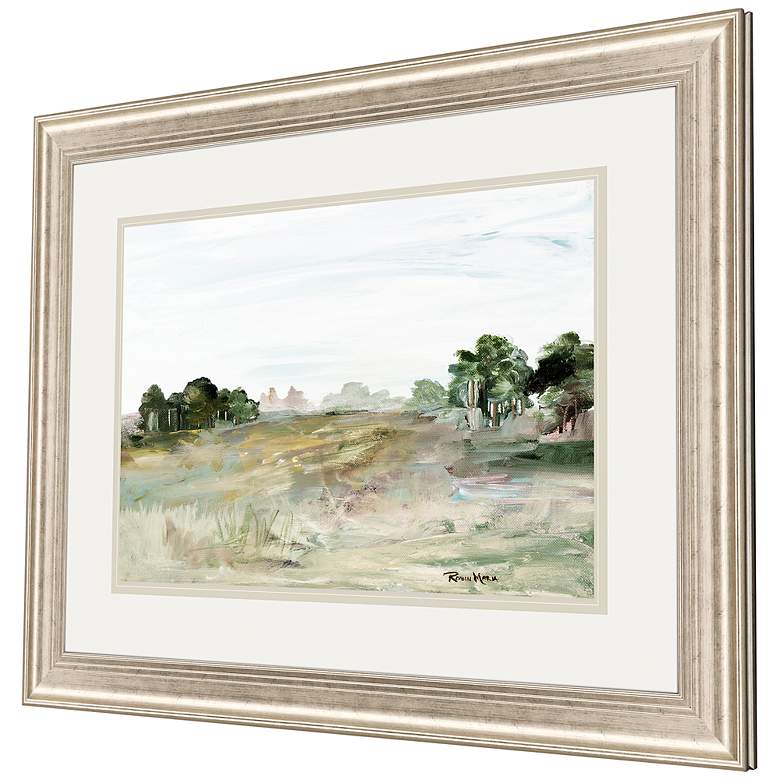 Image 3 Relaxing View II 53" Wide Framed Giclee Wall Art more views