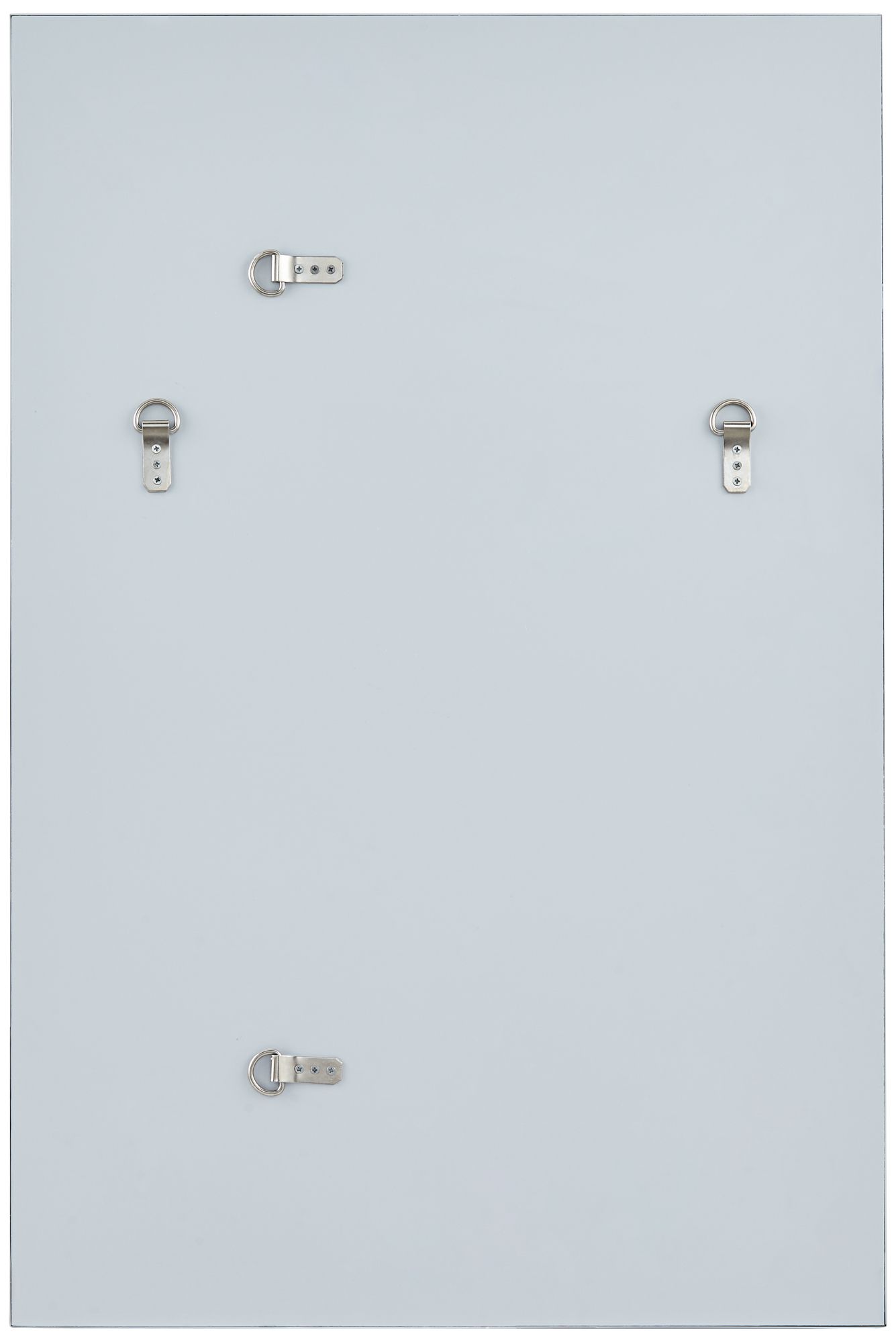 Image 7 Relevei Silver 26" x 39" Rectangular Wall Mirrors Set of 2 more views