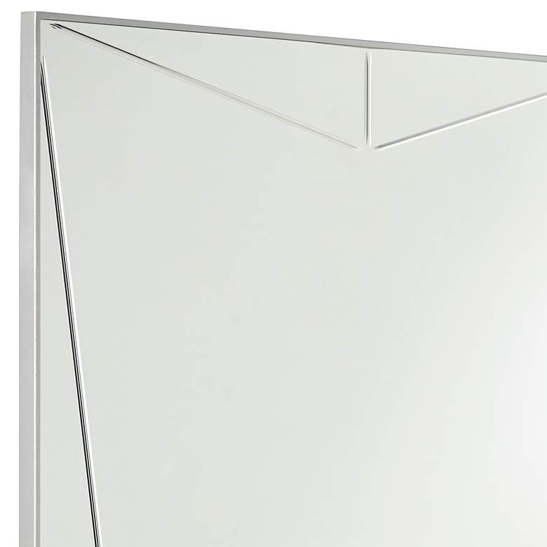 Image 2 Relevei Silver 26" x 39" Rectangular Wall Mirrors Set of 2 more views