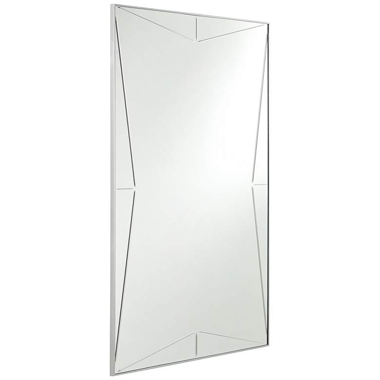 Image 5 Relevei Silver 26" x 39" Rectangular Wall Mirrors Set of 2 more views