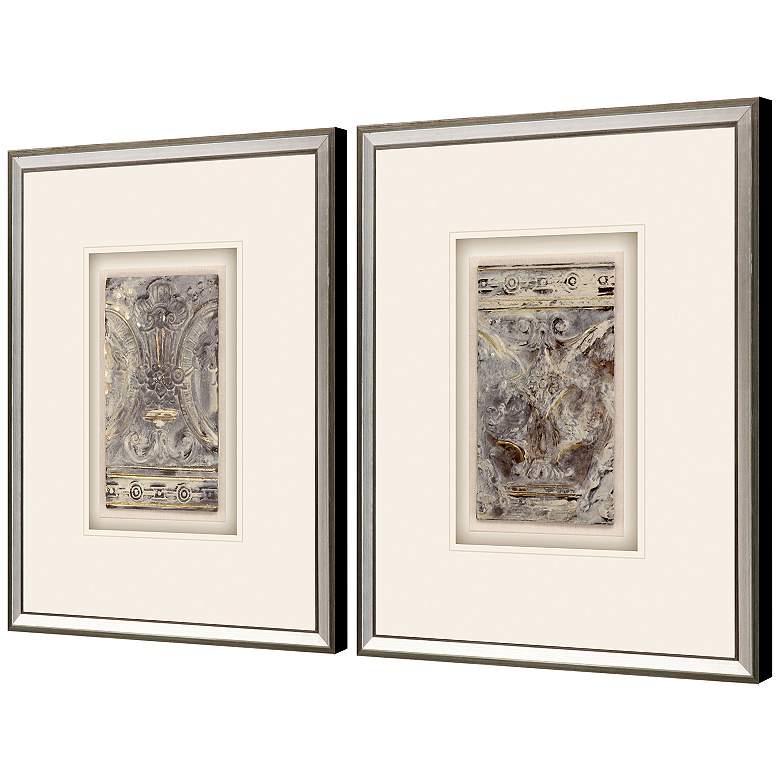 Image 2 Relic 18"W x 22"H Framed Art Set of 2 more views