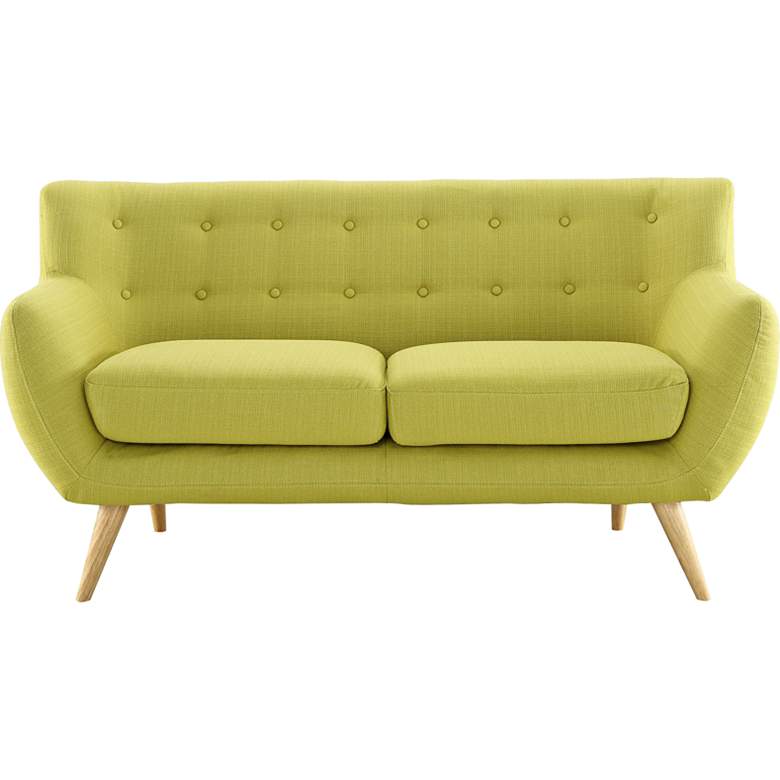 Image 2 Remark 61 1/2" Wide Fabric Tufted Loveseat