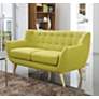 Remark 61 1/2" Wide Fabric Tufted Loveseat